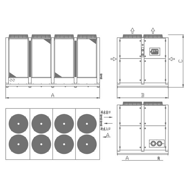 螺桿式風(fēng)冷冷水機組